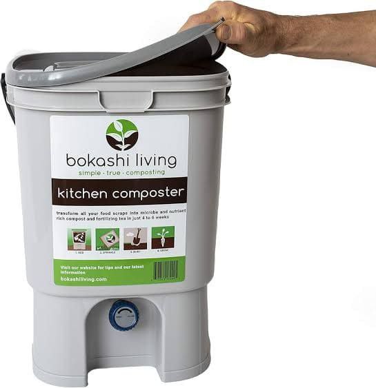 bokashi kitchen compost bin eco friendly