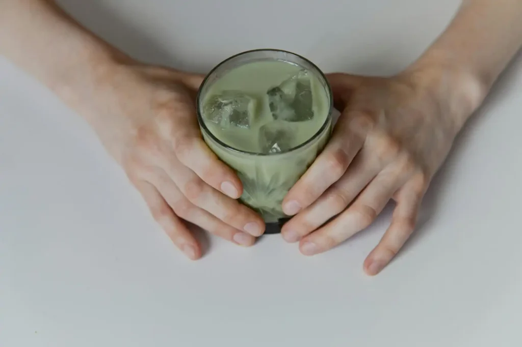 iced green tea for remote workers