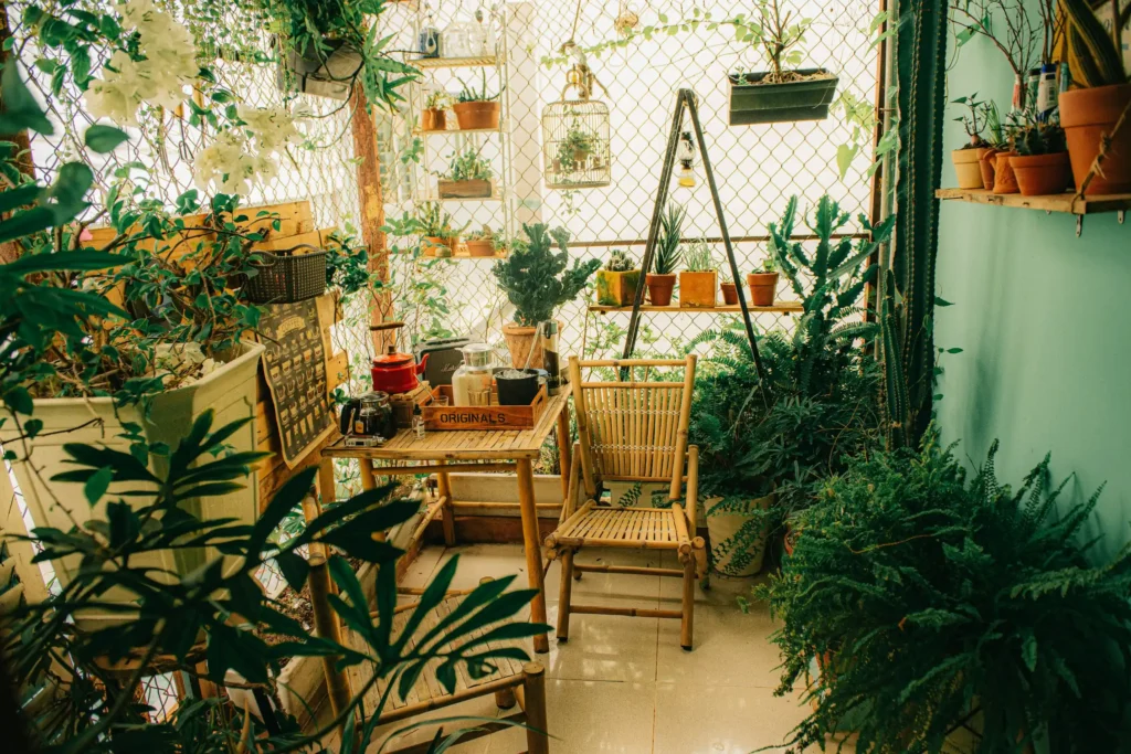 indoor herbal garden
